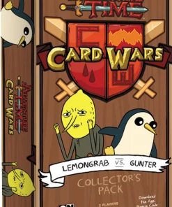 Cryptozoic Entertainment Adventure Time - Card Wars Lemongrab Vs Gunter Deck All Board Games