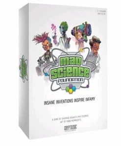 Cryptozoic Entertainment All Board Games Mad Science Foundation - Board Game