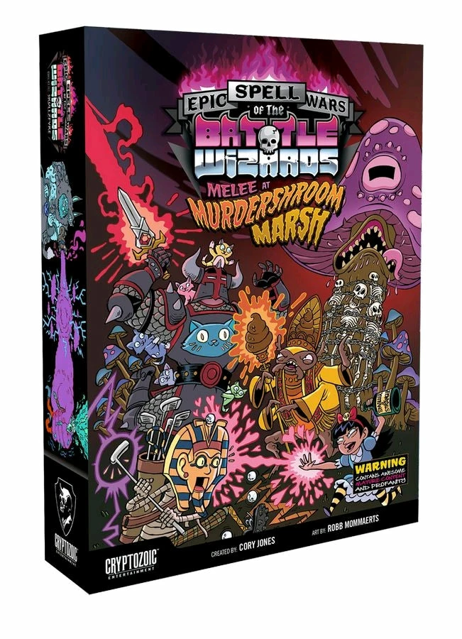 Cryptozoic Epic Spell Wars Of The Battle Wizards - Melee At Murdershroom Marsh Board Game 1 Cryptozoic Epic Spell Wars Of The Battle Wizards - Melee At Murdershroom Marsh Board Game