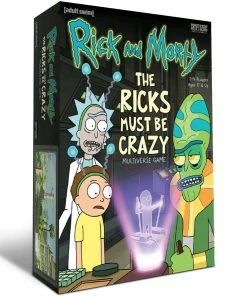 Cryptozoic Entertainment Rick And Morty - The Ricks Must Be Crazy Multiverse Game