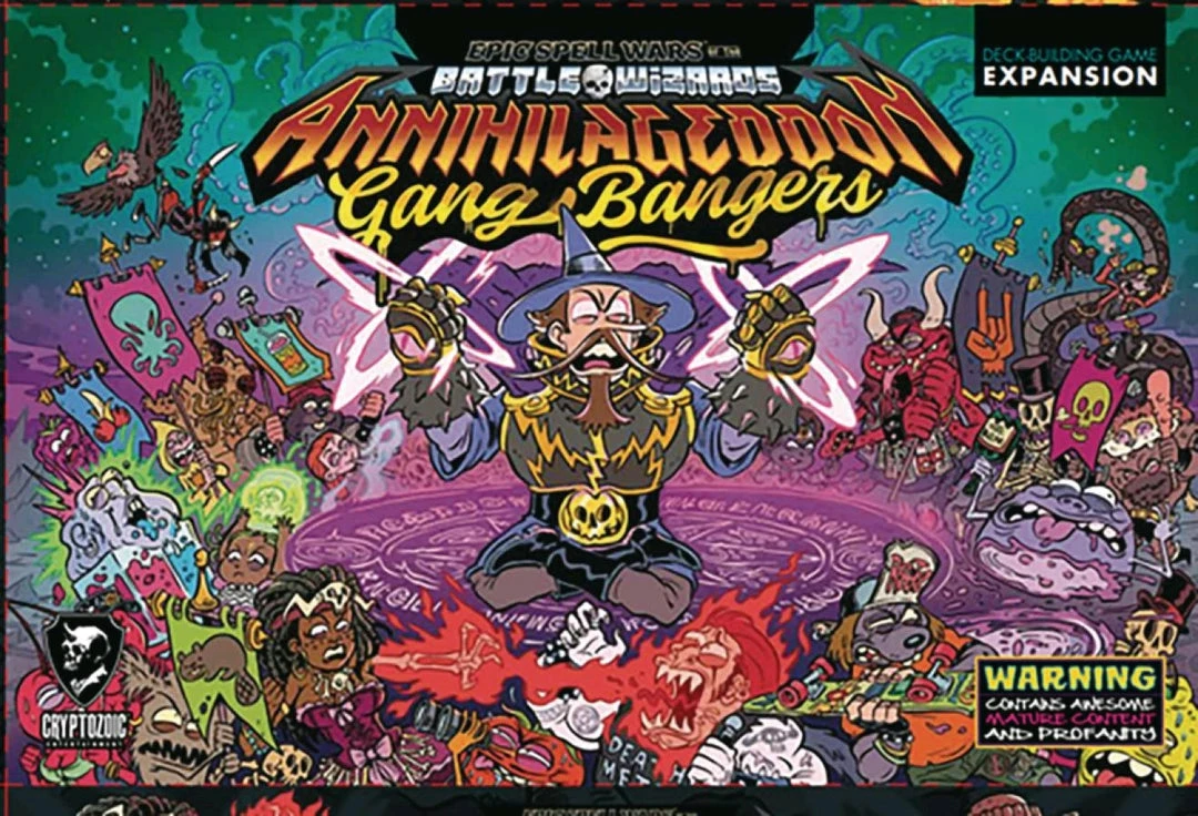 Cryptozoic Entertainment Epic Spell Wars Of The Battle Wizards - Annihilageddon Gang Bangers Expansion 1 Cryptozoic Entertainment Epic Spell Wars Of The Battle Wizards - Annihilageddon Gang Bangers Expansion