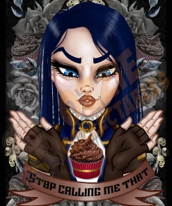 RoseDemon League Of Legends - Caitlyn - Rose Demon Art Print Poster Staff Picks