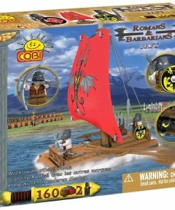 Cobi Romans & Barbarians - 160 Piece Raft Construction Set Construction Sets