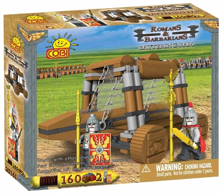 Cobi Construction Sets Romans & Barbarians - 160 Piece Battering Ram Construction Set 1 Cobi Construction Sets Romans & Barbarians - 160 Piece Battering Ram Construction Set