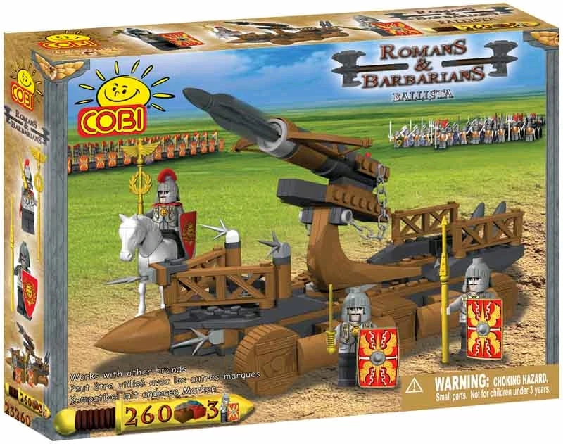Cobi Romans & Barbarians - 260 Piece Ballista Construction Set 1 Cobi Romans & Barbarians - 260 Piece Ballista Construction Set