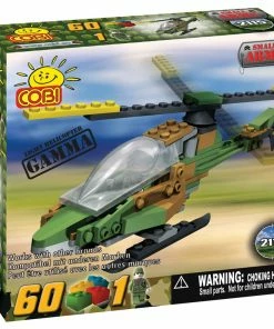 Cobi Construction Sets Small Army - 60 Piece Gamma Military Helicopter Construction Set