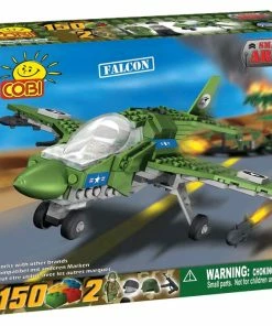 Cobi Construction Sets Small Army - 150 Piece Falcon Plane Military Aircraft Construction Set