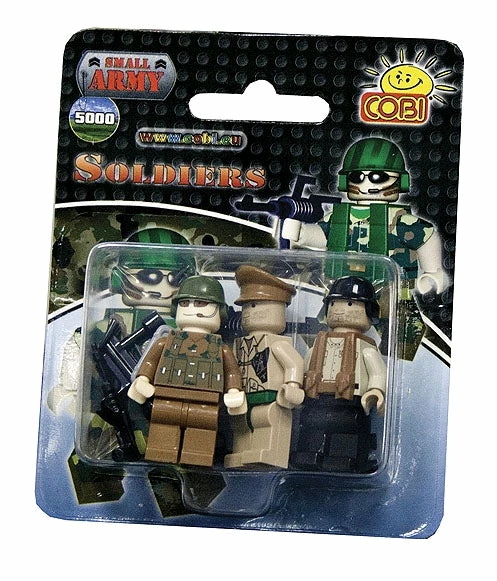 Cobi Small Army - 3 Piece Army Men Figure Set Construction Set Construction Sets 1 Cobi Small Army - 3 Piece Army Men Figure Set Construction Set Construction Sets