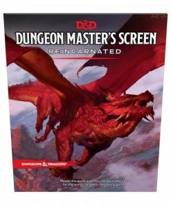 Hasbro / Wizards DUNGEONS & DRAGONS Dungeon Masters Screen Reincarnated