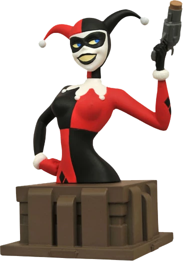 Diamond Select Toys Batman: The Animated Series - Harley Quinn Resin Bust 1 Diamond Select Toys Batman: The Animated Series - Harley Quinn Resin Bust