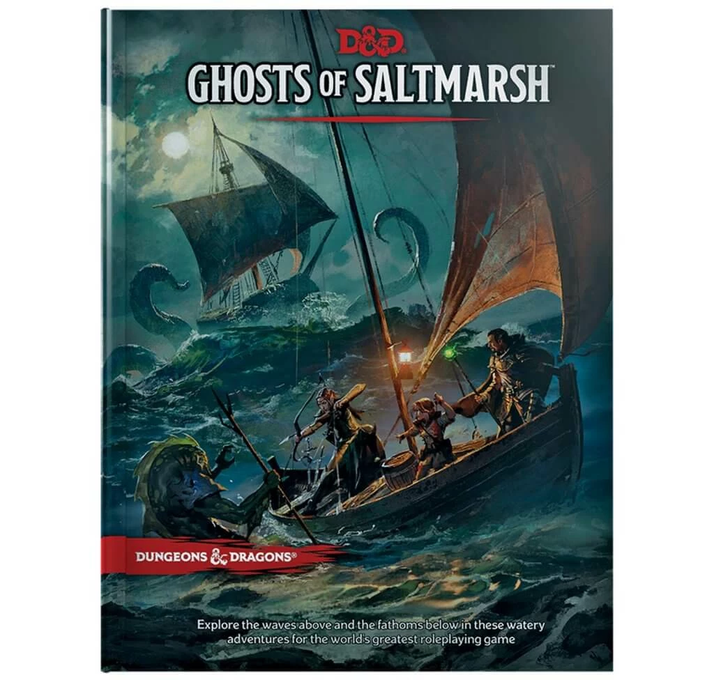 Hasbro / Wizards DUNGEONS & DRAGONS Ghosts Of Saltmarsh (Adventure/Campaign) 1 Hasbro / Wizards DUNGEONS & DRAGONS Ghosts Of Saltmarsh (Adventure/Campaign)