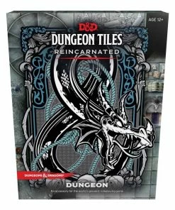 Hasbro / Wizards DUNGEONS & DRAGONS Dungeon Tiles Reincarnated Dungeon All Board Games