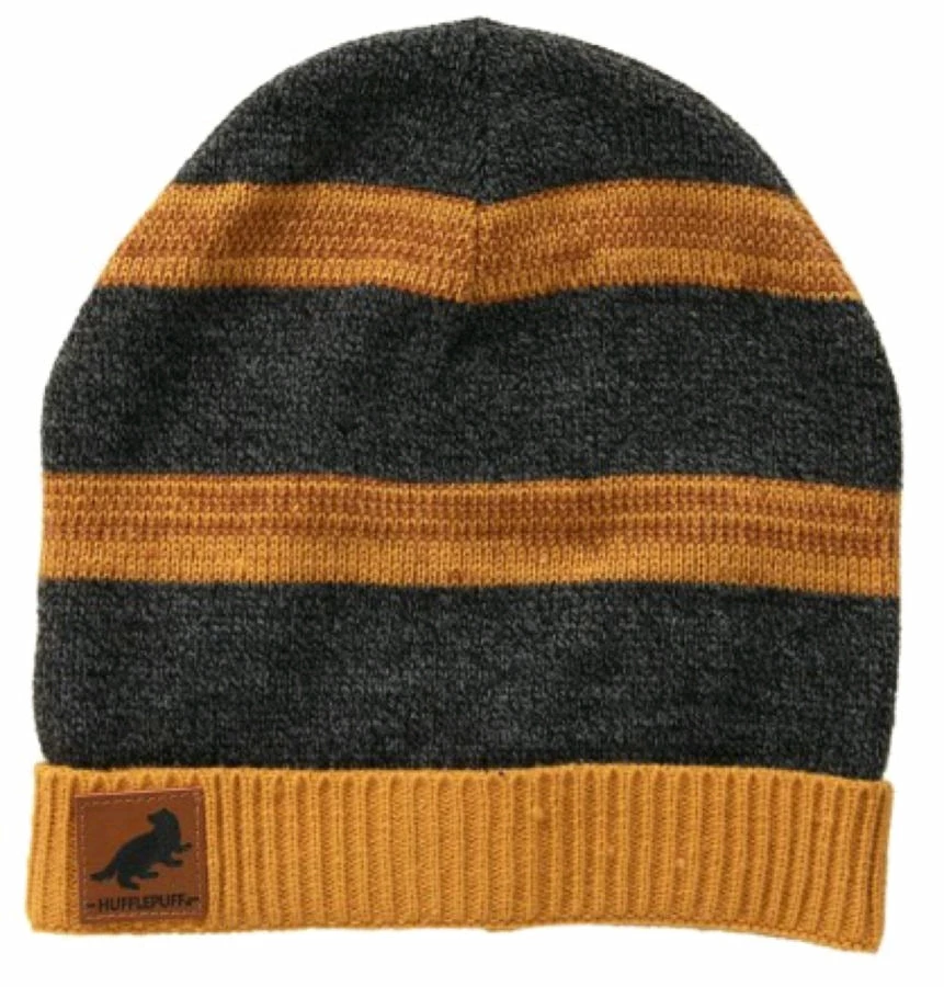 Elope Harry Potter - Hufflepuff Heathered Knit Beanie 1 Elope Harry Potter - Hufflepuff Heathered Knit Beanie