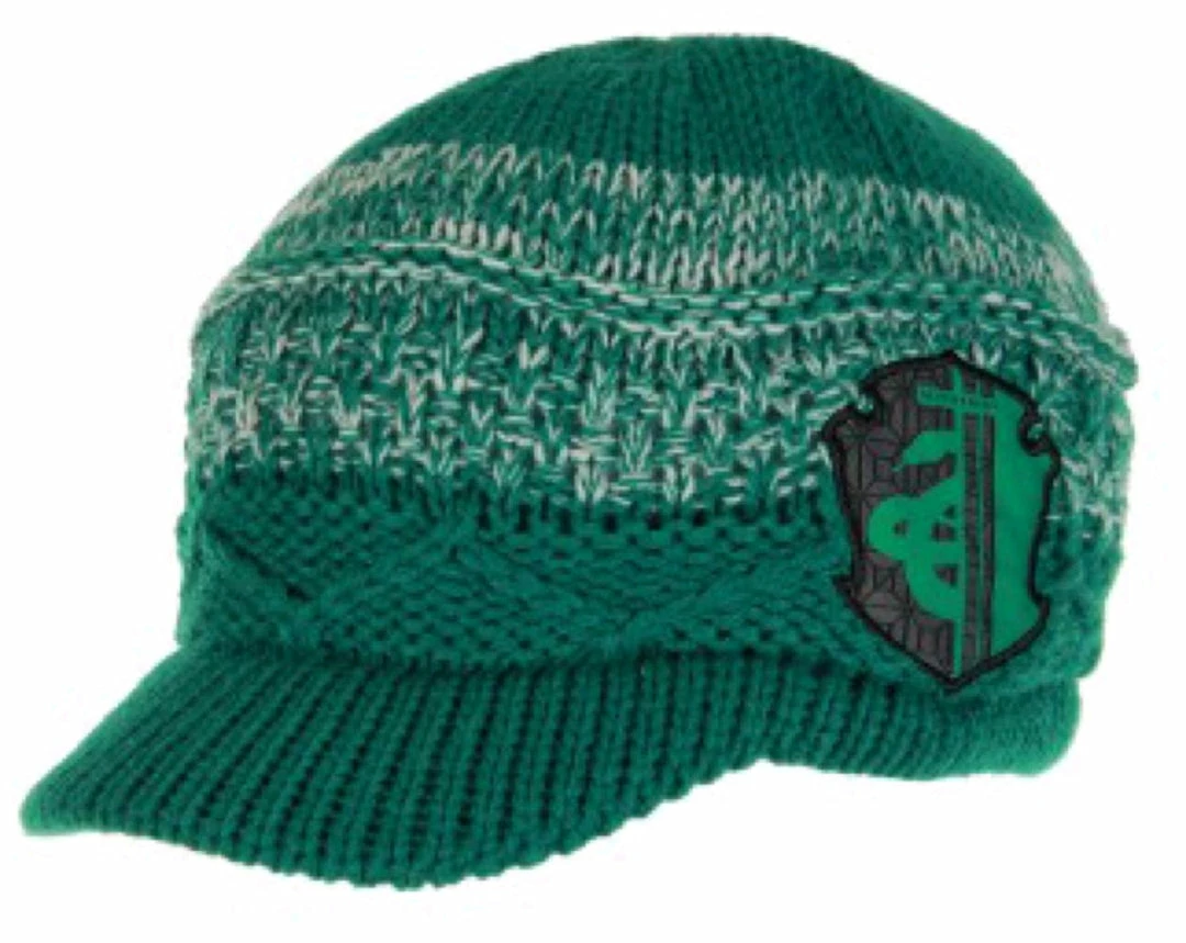 Elope Harry Potter - Slytherin Knit Brim Cap 1 Elope Harry Potter - Slytherin Knit Brim Cap