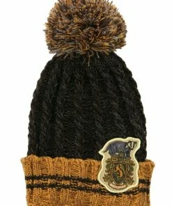 Elope Harry Potter - Hufflepuff Heathered Pom Beanie