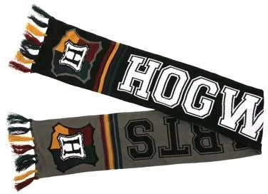 Elope Harry Potter - Hogwarts Reversible Knit Scarf 1 Elope Harry Potter - Hogwarts Reversible Knit Scarf