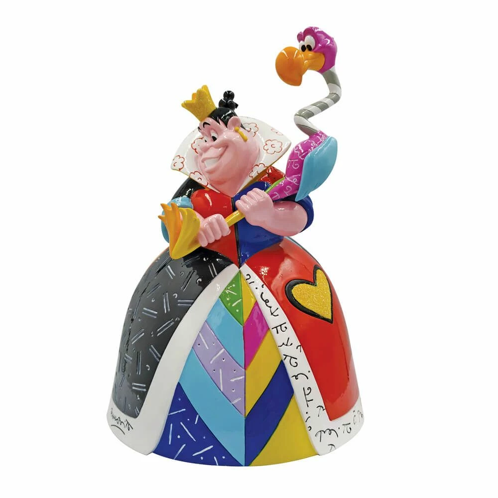 Britto - Queen Of Hearts 70th Anniversary Large Figurine 1 Britto - Queen Of Hearts 70th Anniversary Large Figurine