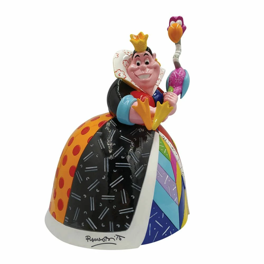 Britto - Queen Of Hearts 70th Anniversary Large Figurine 2 Britto - Queen Of Hearts 70th Anniversary Large Figurine