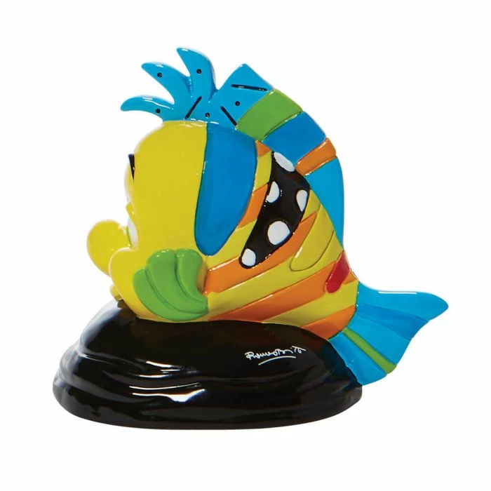 Disney Britto - Flounder Mini Figurine 4 Disney Britto - Flounder Mini Figurine