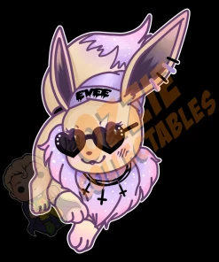 RoseDemon Pokemon - Eevee - Rose Demon Art Print Poster