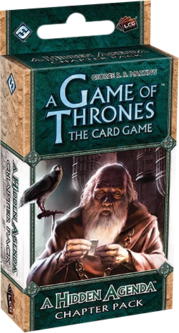 Fantasy Flight Games A Game Of Thrones - LCG A Hidden Agenda Chapter Pack Expansion 1 Fantasy Flight Games A Game Of Thrones - LCG A Hidden Agenda Chapter Pack Expansion