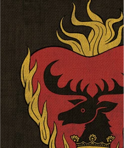 Fantasy Flight Games All Board Games A Game Of Thrones - Card Sleeve Flaming Heart 50 Count