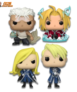 Funko Fullmetal Alchemist Bundle - 4 POP! Vinyls