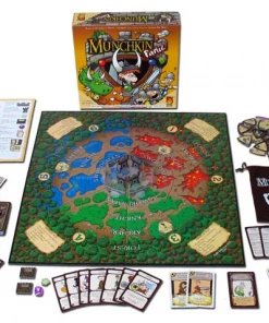 Fireside Games Castle Panic - Munchkin Panic Board Game Version