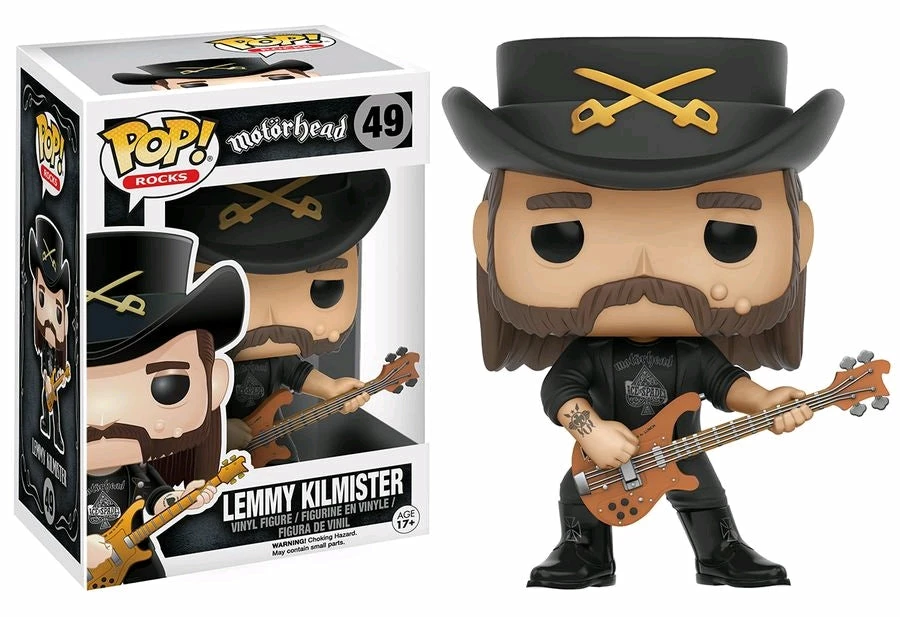 Funko Motorhead - Lemmy Kilmister Pop! Vinyl POP! Vinyls 1 Funko Motorhead - Lemmy Kilmister Pop! Vinyl POP! Vinyls