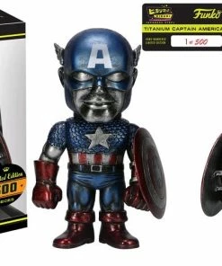 Funko Collections Marvel Comics - Captain America Titanium Hikari Figure