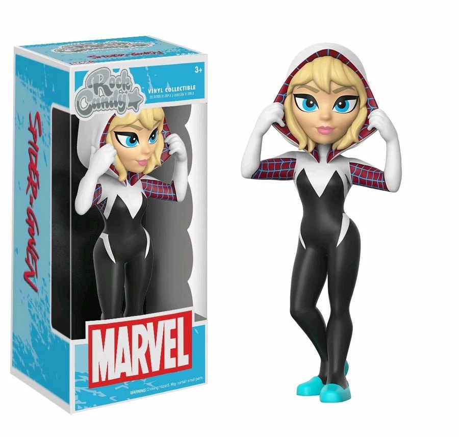 Funko Marvel Comics - Spider-Gwen Unmasked Rock Candy Collections 1 Funko Marvel Comics - Spider-Gwen Unmasked Rock Candy Collections