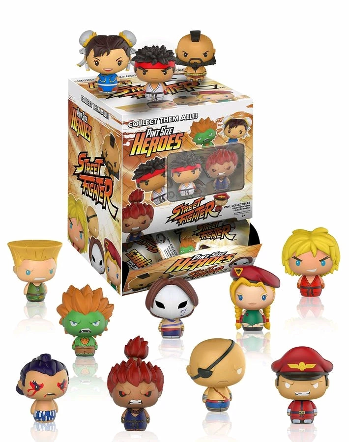 Funko Collections Street Fighter - Pint Size Heroes Blind Bag 1 Funko Collections Street Fighter - Pint Size Heroes Blind Bag