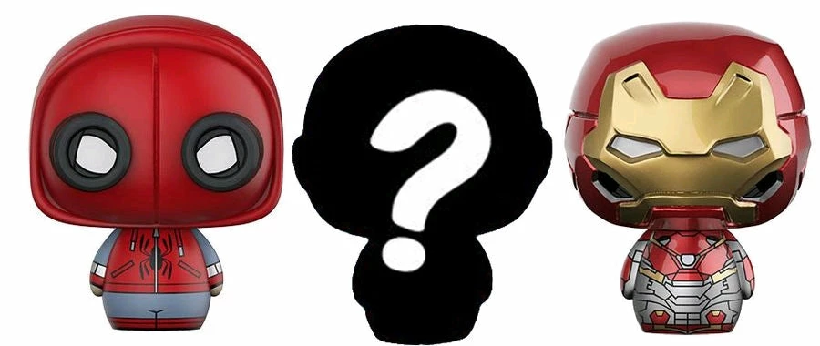 Funko Spider-Man: Homecoming - Spider-Man Homemade Suit, Iron Man & Mystery Pint Size Heroes 3-Pack Collections 1 Funko Spider-Man: Homecoming - Spider-Man Homemade Suit, Iron Man & Mystery Pint Size Heroes 3-Pack Collections