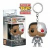 Funko Justice League (2017) - Cyborg Pocket Pop! Keychain Collections