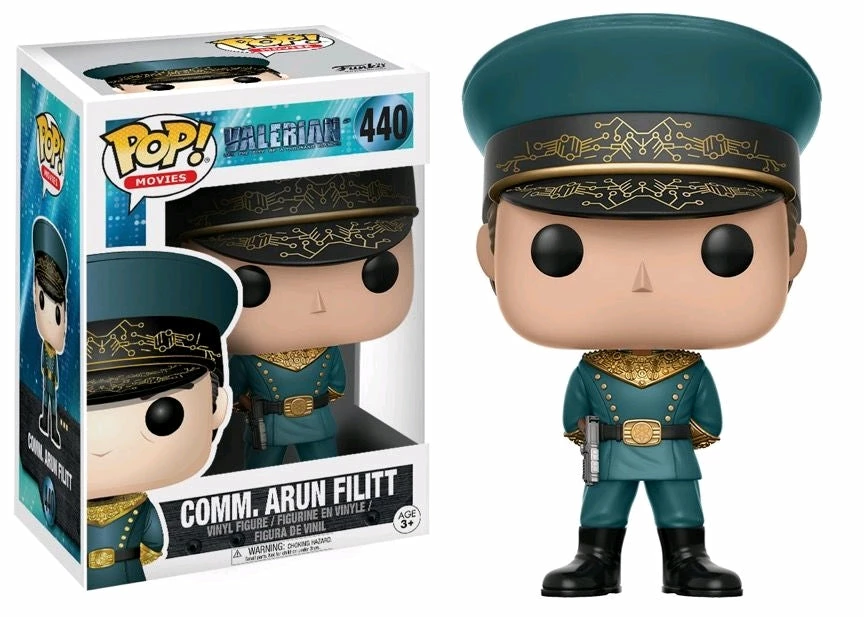 Funko Valerian And The City Of A Thousand Planets - Comm. Arun Filitt Pop! Vinyl 1 Funko Valerian And The City Of A Thousand Planets - Comm. Arun Filitt Pop! Vinyl