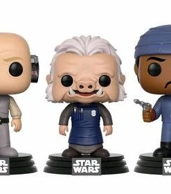Funko Star Wars - Lobot, Ugnaught, Bespin Guard US Exclusive Pop! Vinyl 3-Pack