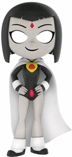 Funko Teen Titans Go! - Raven (white) US Exclusive Rock Candy Collections 1 Funko Teen Titans Go! - Raven (white) US Exclusive Rock Candy Collections