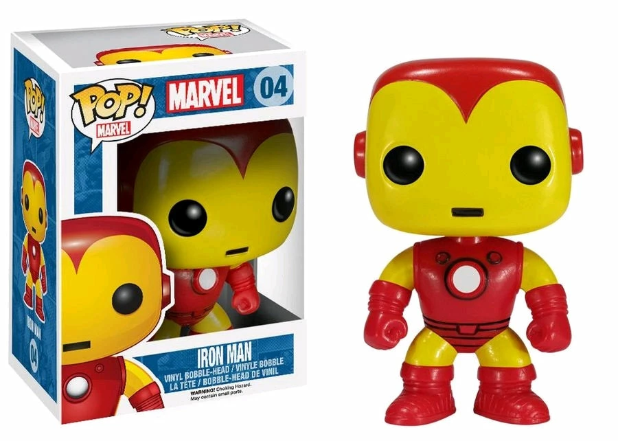 Funko POP! Vinyls Marvel Comics - Iron Man Classic Pop! Vinyl 1 Funko POP! Vinyls Marvel Comics - Iron Man Classic Pop! Vinyl