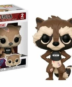 Funko POP! Vinyls Guardians Of The Galaxy: The Telltale Series - Rocket And Lylla Pop! Vinyl 2-pack