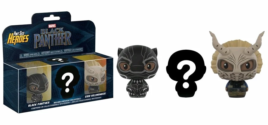 Funko Collections Black Panther (2018) - Pint Size Heroes 3-pack 1 Funko Collections Black Panther (2018) - Pint Size Heroes 3-pack