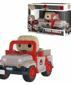 Funko Jurassic Park - Park Vehilcle With Ellie Pop! Ride POP! Vinyls