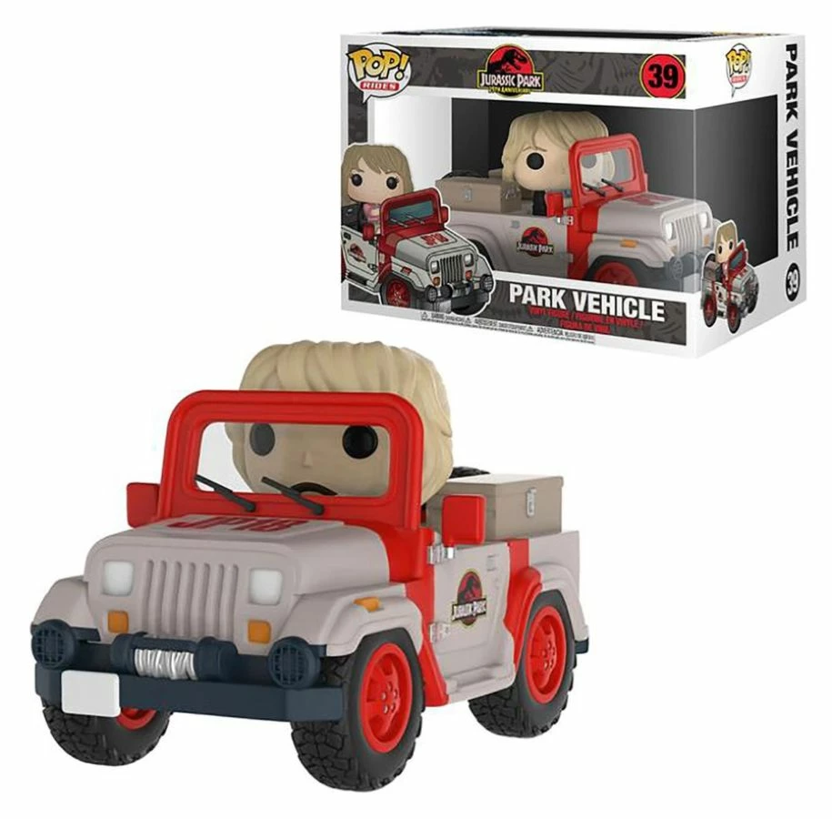 Funko Jurassic Park - Park Vehilcle With Ellie Pop! Ride POP! Vinyls 1 Funko Jurassic Park - Park Vehilcle With Ellie Pop! Ride POP! Vinyls