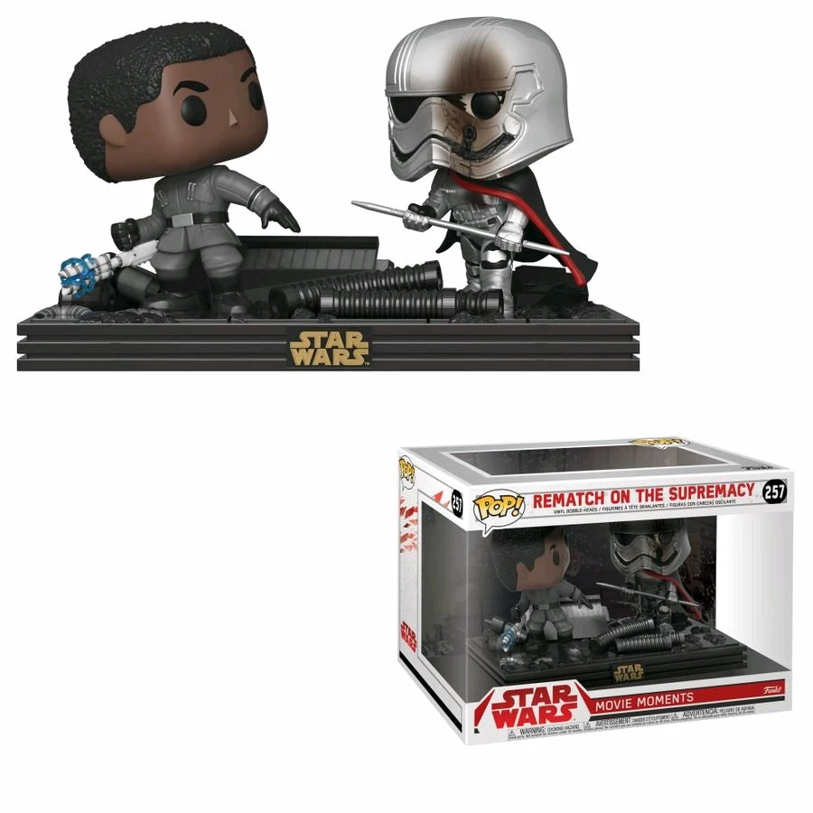 Funko POP! Vinyls Star Wars - Rematch On The Supremacy Episode VIII The Last Jedi Movie Moments Pop! Vinyl 1 Funko POP! Vinyls Star Wars - Rematch On The Supremacy Episode VIII The Last Jedi Movie Moments Pop! Vinyl
