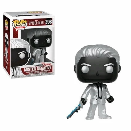 Funko Spider-Man (Video Game 2018) - Mr Negative Pop! Vinyl 1 Funko Spider-Man (Video Game 2018) - Mr Negative Pop! Vinyl
