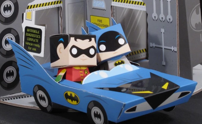 Funko Batman (TV) - Papercraft Activity Set Collections 2 Funko Batman (TV) - Papercraft Activity Set Collections