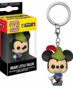 Funko Mickey Mouse 90th Anniversary - Brave Little Tailor Pop! Keychain Collections