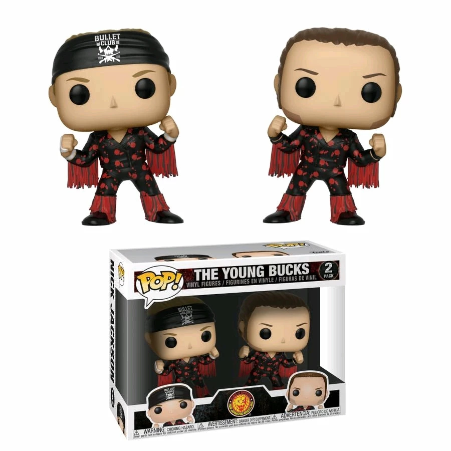 Funko POP! Vinyls Bullet Club - Young Bucks Pop! Vinyl 2-pack 1 Funko POP! Vinyls Bullet Club - Young Bucks Pop! Vinyl 2-pack