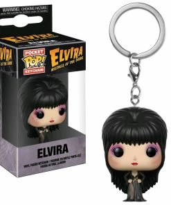 Funko Elvira: Mistress Of The Dark - Elvira (Red Dress) US Exclusive Pocket Pop! Keychain