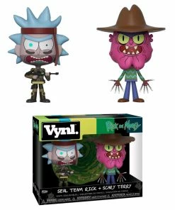 Funko Rick And Morty - SEAL Rick & Scary Terry Vynl.
