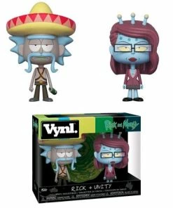 Funko Collections Rick And Morty - Rick With Sombrero & Unity Vynl.